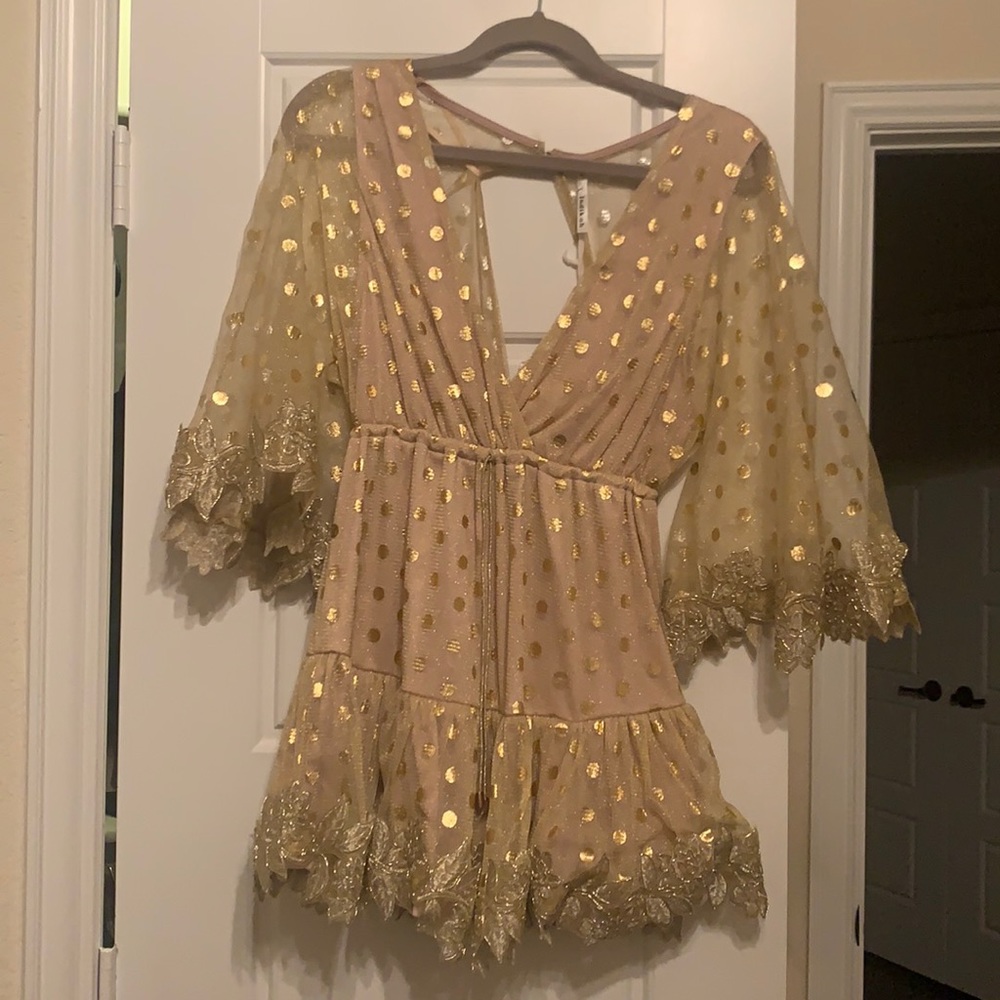 Gold Dress